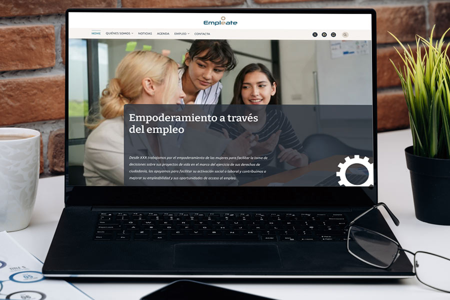 Web para portal de empleo